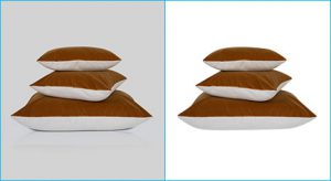 Product photo editing sample for Amazon, Ebey or omnichannel selling image-for-buckwheat-soft-pillow done by-online photo editor company(CPP) in the USA, UK, Sweden, Denmark.